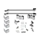 Душевая кабина Qtap Capricorn CRM10128RC6 120x80 см, стекло Clear 6 мм, покрытие CalcLess без поддона Фото - 8