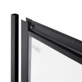 Душевая кабина Qtap Pisces BLA107-9SC5 75-90x75-90 см, стекло Clear 5 мм без поддона (SD00045271) Фото - 5