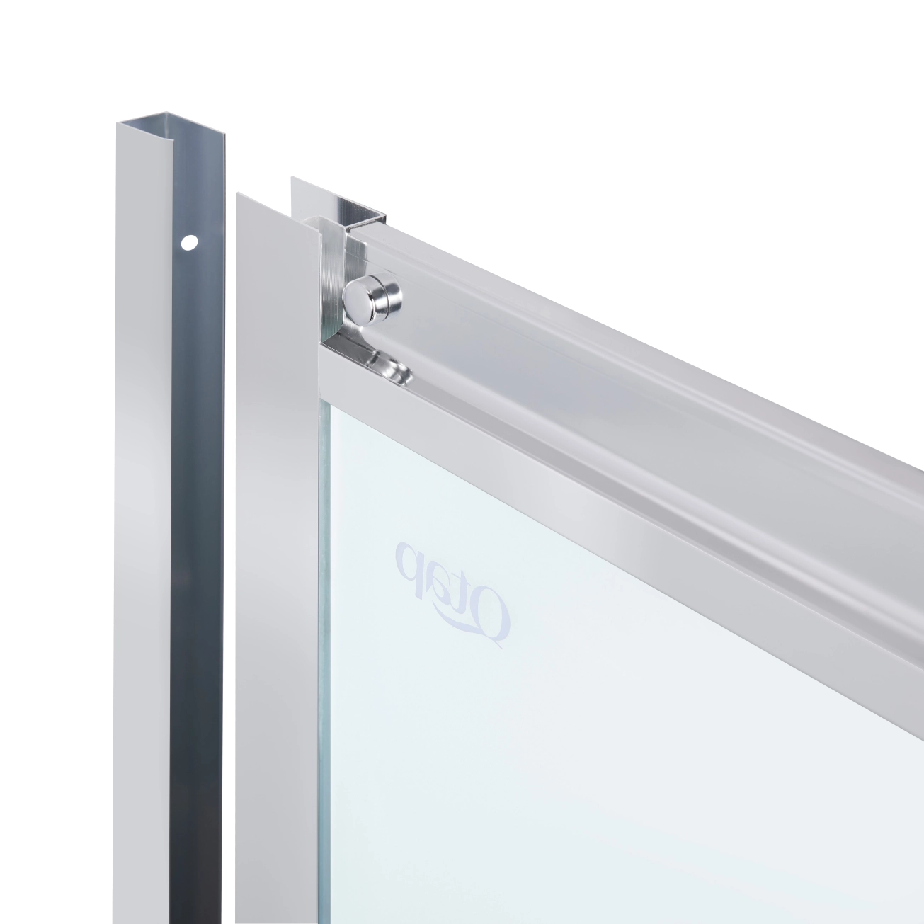 Душова кабіна Qtap Pisces CRM109-11SP5 90-105x90-105 см, скло Pear 5 мм без піддона Фото - 2