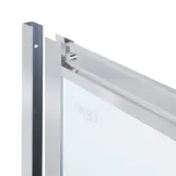 Душевая кабина Qtap Pisces CRM109-11SP5 90-105x90-105 см, стекло Pear 5 мм без поддона Фото - 2
