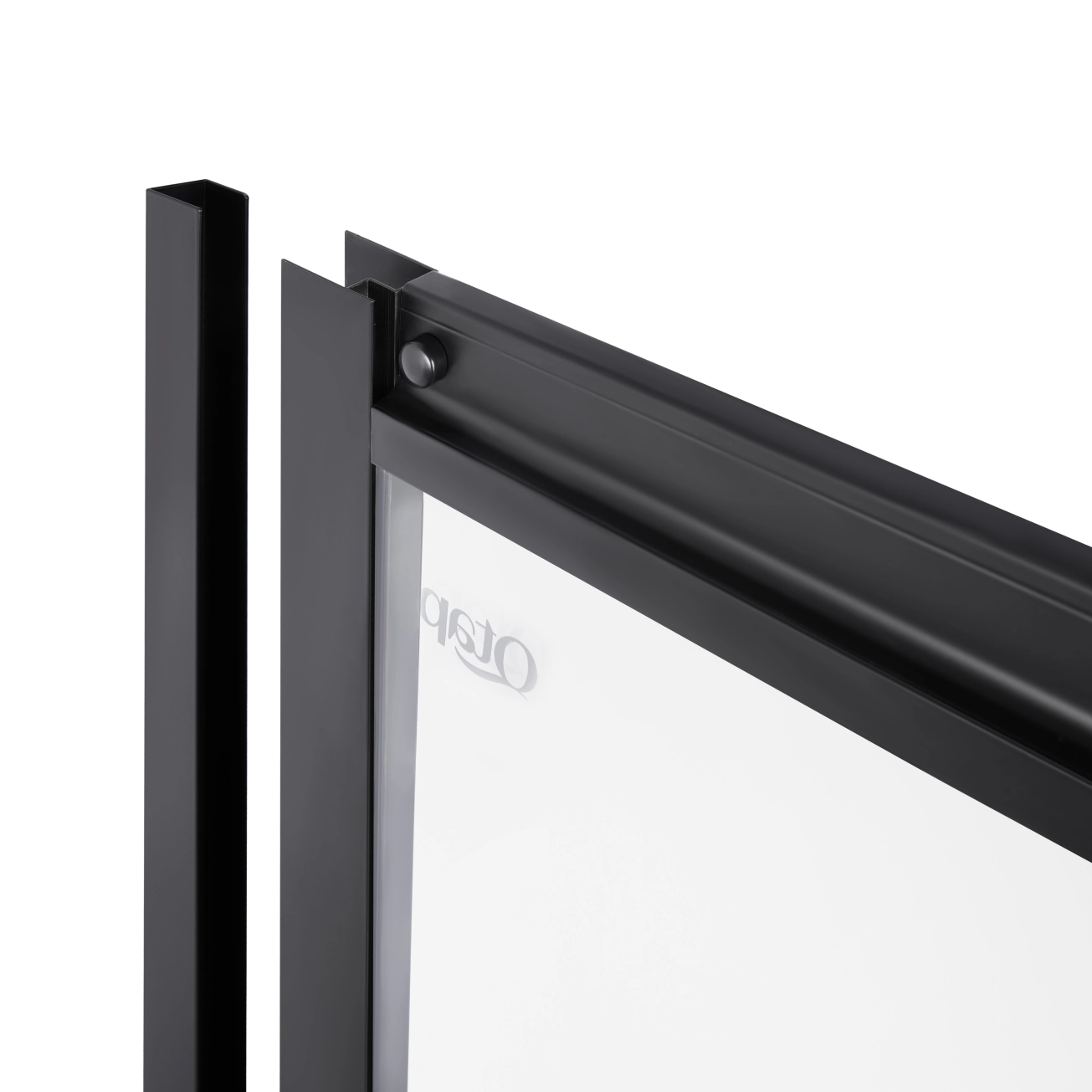 Душевая кабина Qtap Pisces BLA109-11SC5 90-105x90-105 см, стекло Clear 5 мм без поддона Фото - 2