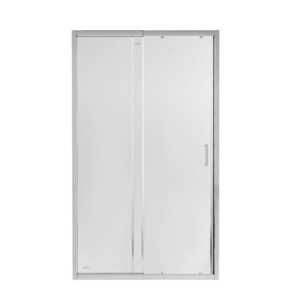 Душові двері в нішу Qtap Taurus CRM2012-13.C6 120-130x200 см, скло Clear 6 мм, покриття CalcLess (SD00045297)