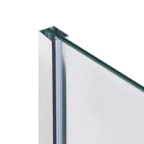 Душевая перегородка Qtap Walk-In Standard CRM2011.C8 110х200 см, стекло Clear 8 мм, покрытие CalcLess Фото - 2
