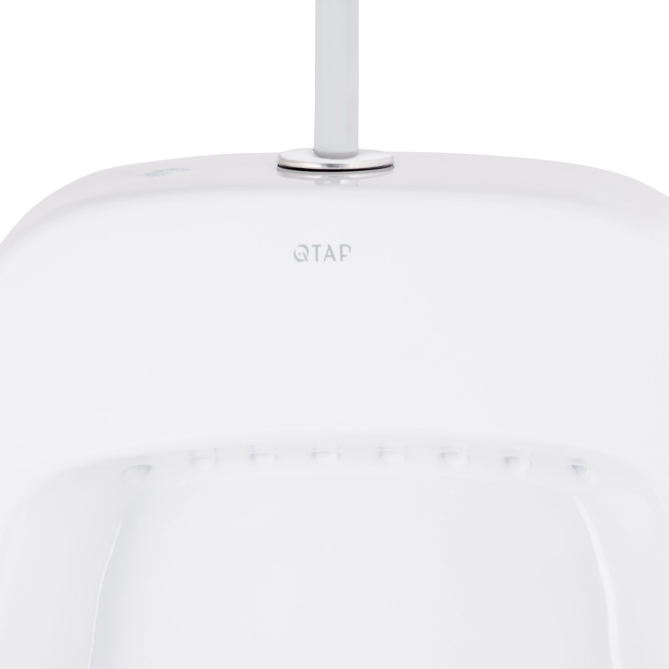 Писсуар подвесной Qtap Crow с краном-дозатором 390х330х660 White QT0588112HW Фото - 3