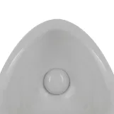 Пісуар підвісний Qtap Crow з краном-дозатором 390х330х660 White QT0588112HW Фото - 7