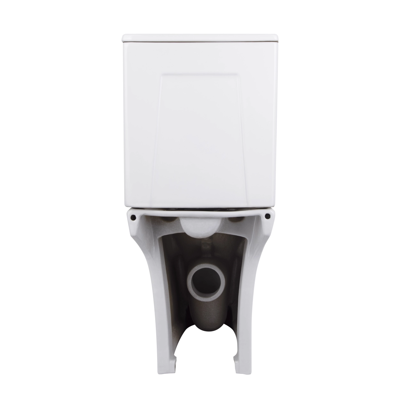 Унітаз-компакт Qtap Presto безобідковий з сідінням Soft-close QT24221217AW Фото - 6