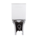 Унітаз-компакт Qtap Presto безобідковий з сідінням Soft-close QT24221217AW Фото - 6