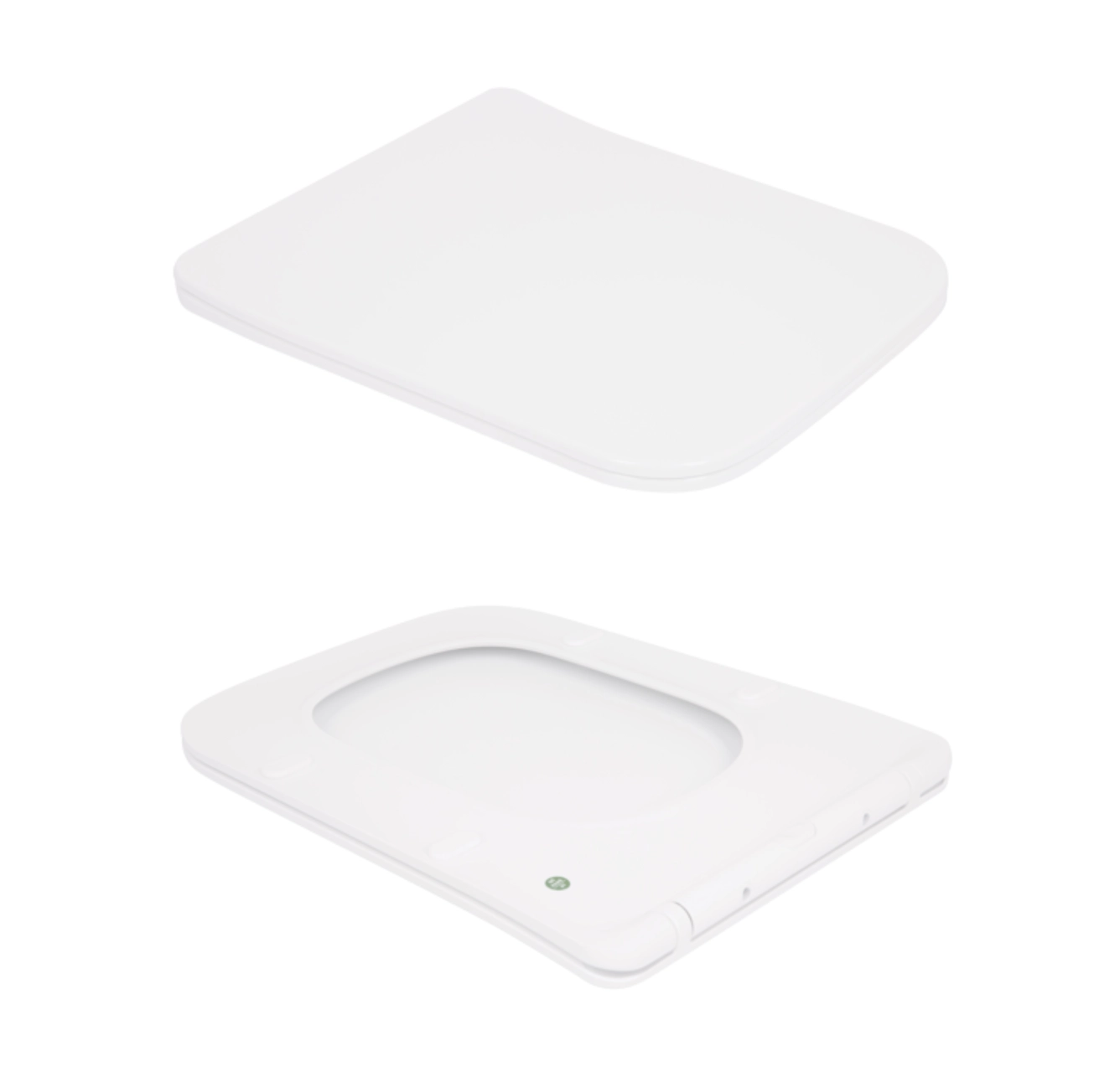 Унітаз-компакт Qtap Kalao безобідковий з сідінням Soft-close QT08221213AW Фото - 7