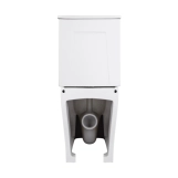 Унитаз-компакт Qtap Nando безободковый с сиденьем Soft-close QT12221222AW Фото - 6