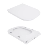 Унитаз-компакт Qtap Nando безободковый с сиденьем Soft-close QT12221222AW Фото - 7