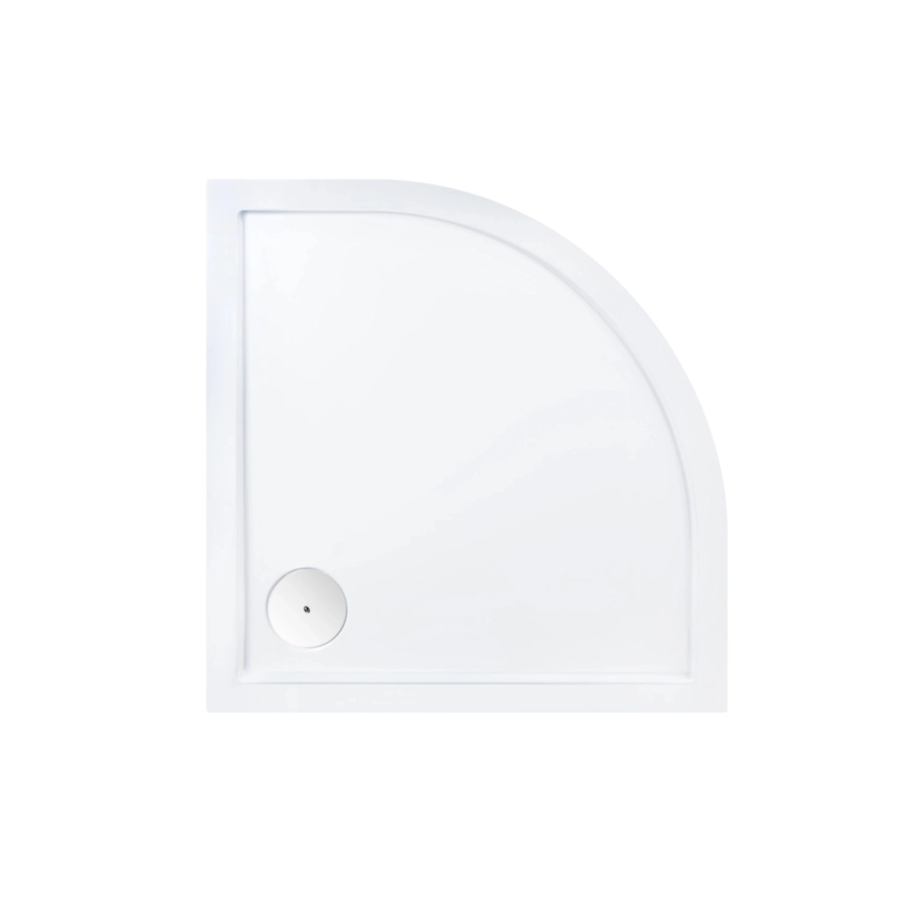 Душовий піддон Qtap Robin 308812C 80x80x12 см + сифон Фото - 7