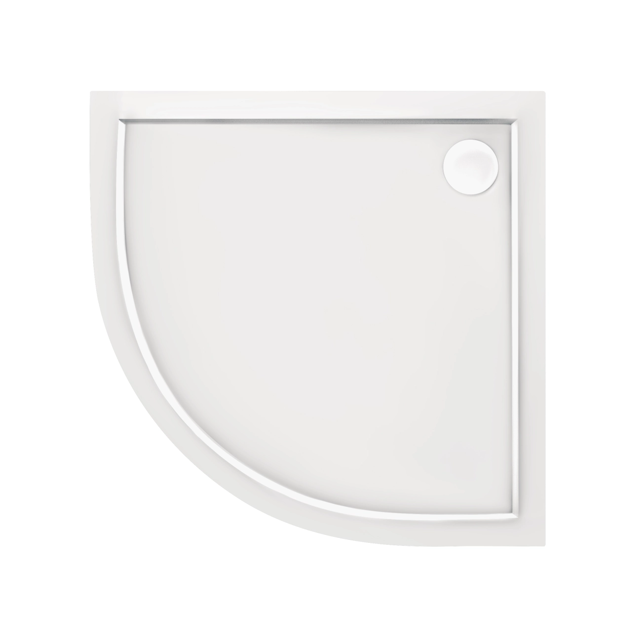 Душевой поддон Qtap Robin 301112 100x100x12 см + сифон Фото - 2