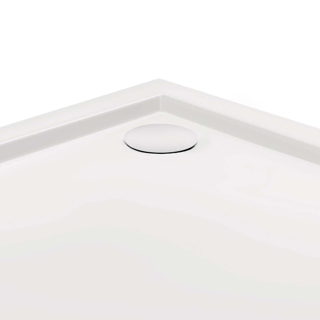 Душевой поддон Qtap Robin 301112 100x100x12 см + сифон Фото - 3
