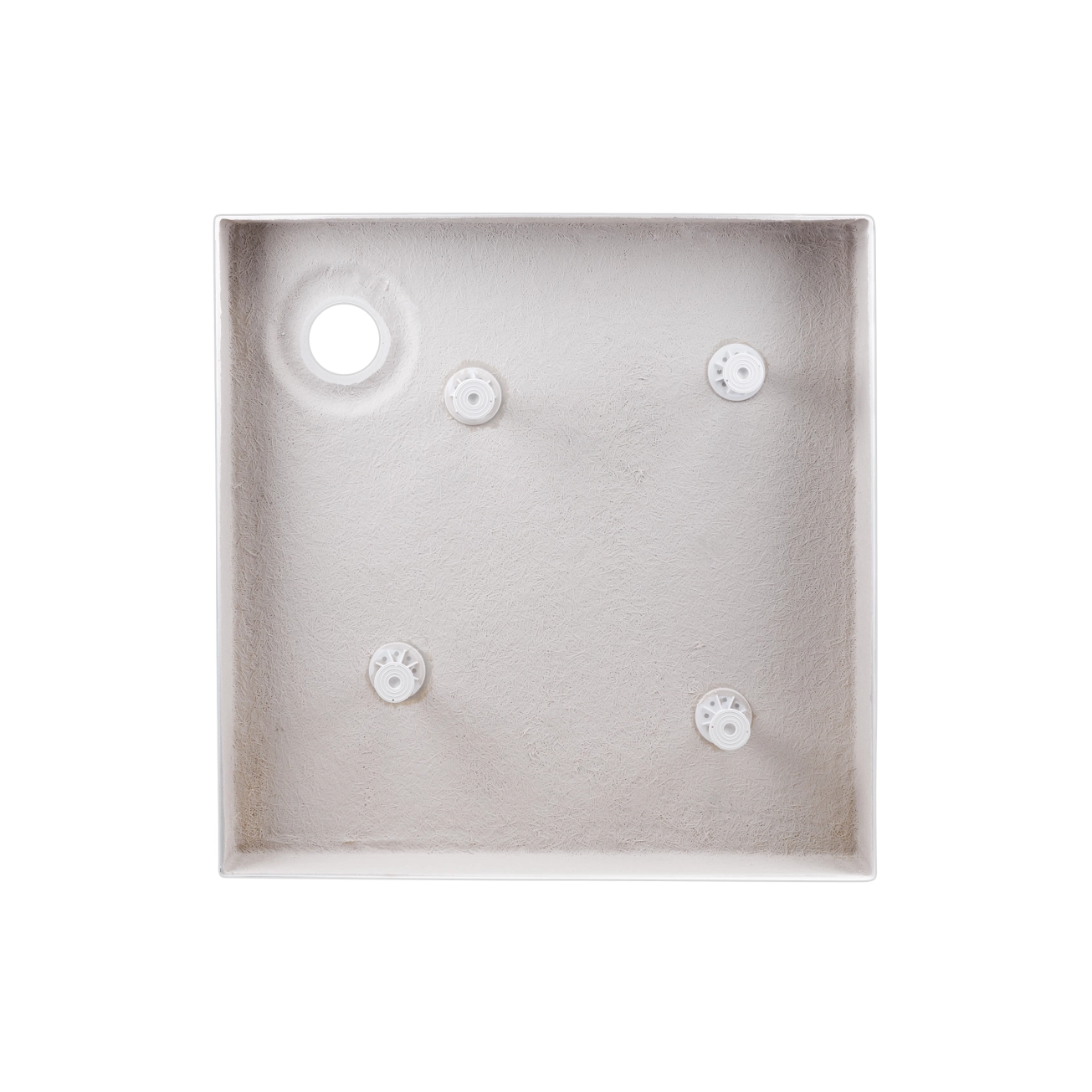 Душовий піддон Qtap Tern 308812C 80x80x12 см + сифон Фото - 3