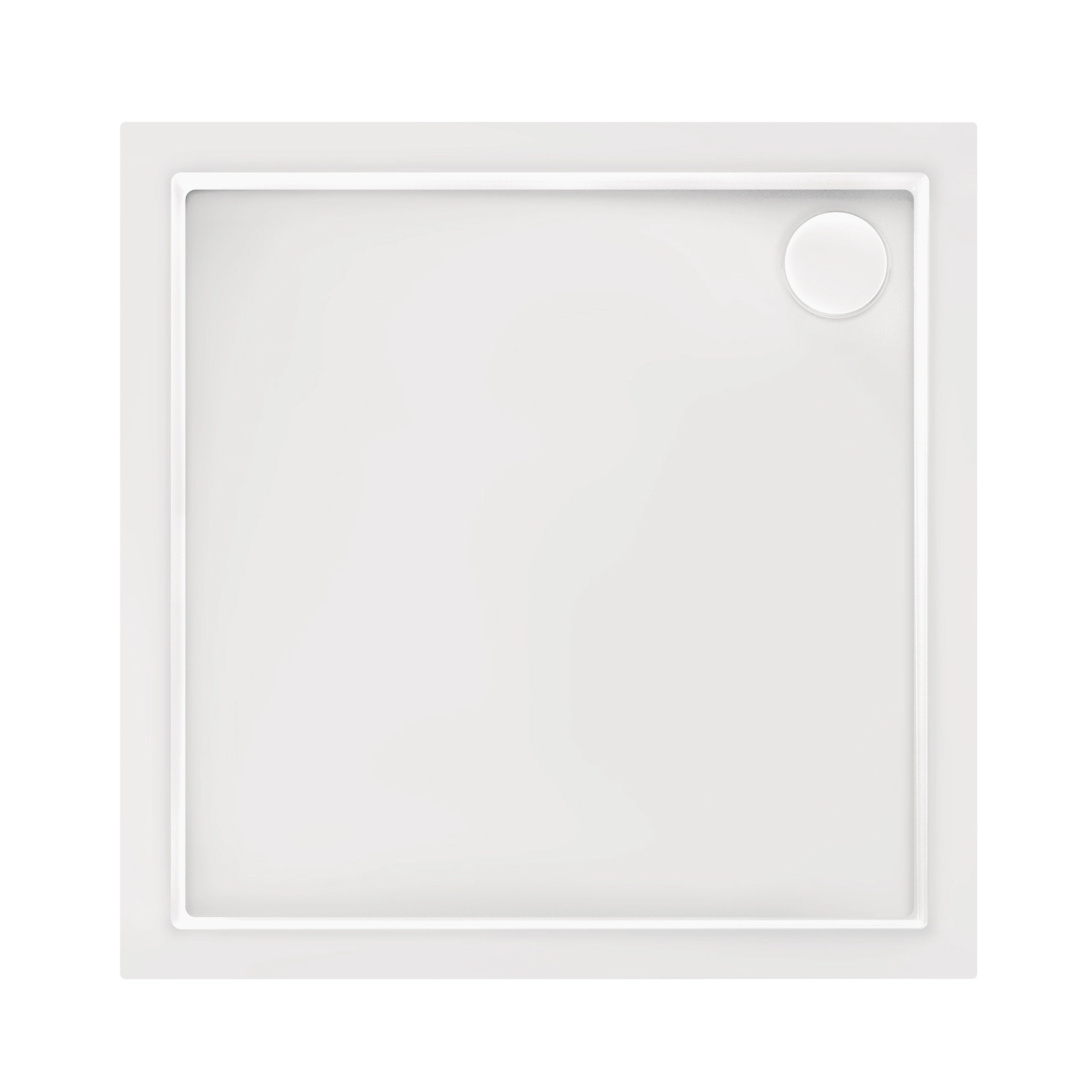 Душовий піддон Qtap Tern 301112 100x100x12 см + сифон Фото - 2
