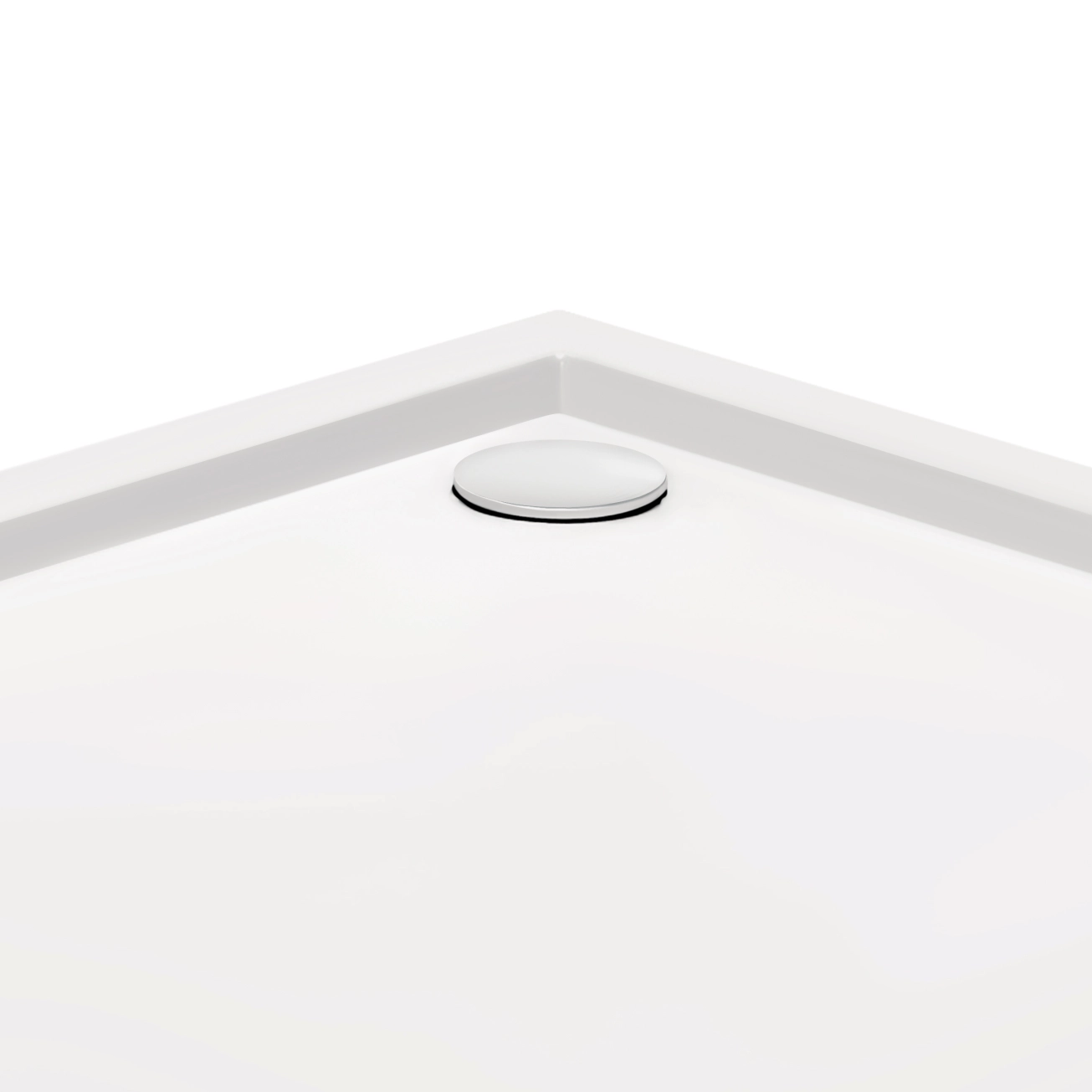 Душовий піддон Qtap Tern 301112 100x100x12 см + сифон Фото - 3
