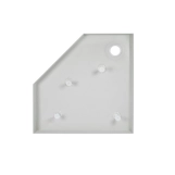 Душовий піддон Qtap Diamond 309912 90x90x12 см + сифон (SD00046992) Фото - 2