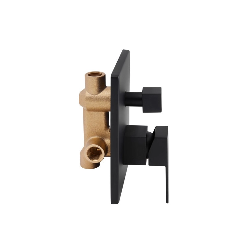 Душова система універсальна Qtap Aquarius QTAQA64103NGB Black Matt (SD00047510) Фото - 4