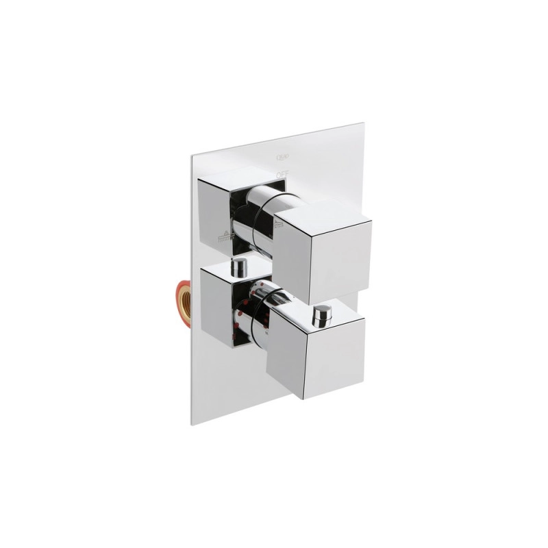 Душова система універсальна Qtap Aquarius термостатична TAQA65T103NGC Chrome (SD00047511) Фото - 5