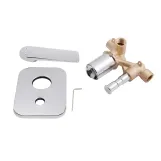 Змішувач для душу Qtap Vlasta прихованого монтажу на два споживача QTVLA6028102NC Chrome Фото - 4