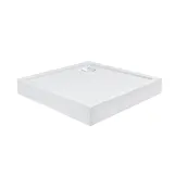 Набор Qtap душевая кабина Capricorn CRM1011SC6 Clear 2020x1000x1000 мм + поддон Tern 301112 100x100x12 см с сифоном Фото - 2