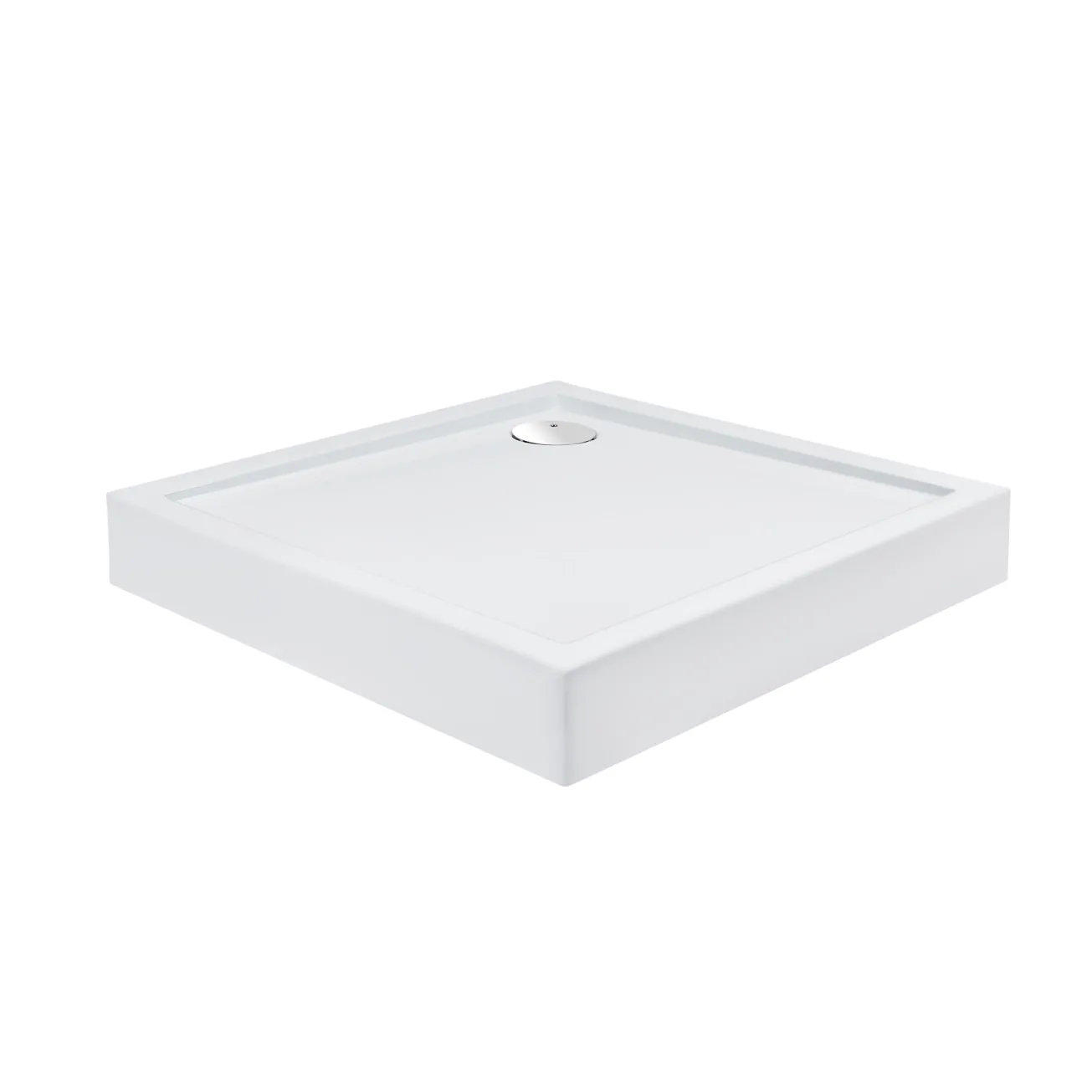 Набор Qtap душевая кабина Capricorn CRM1099SC6 Clear 2020x900x900 мм + поддон Tern 309912C 90x90x12 см с сифоном Фото - 2