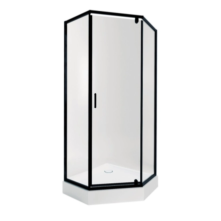 Набір Qtap душова кабіна Scorpio BLA10995-AC6 Clear 2120x900x900 мм + піддон Diamond 309912 90x90x12 см з сифоном (SD00048942)