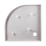 Набор Qtap душевая кабина Taurus BLA1099AC6 Clear 2020x900x900 мм + поддон Robin 309912C 90x90x12 см с сифоном Фото - 8