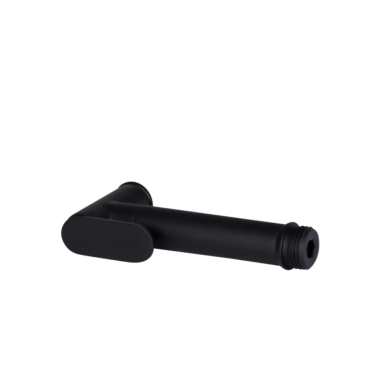 Лійка для гігієнічного душу Qtap Rucni округла QT889910842855OB Black Matt Фото - 2