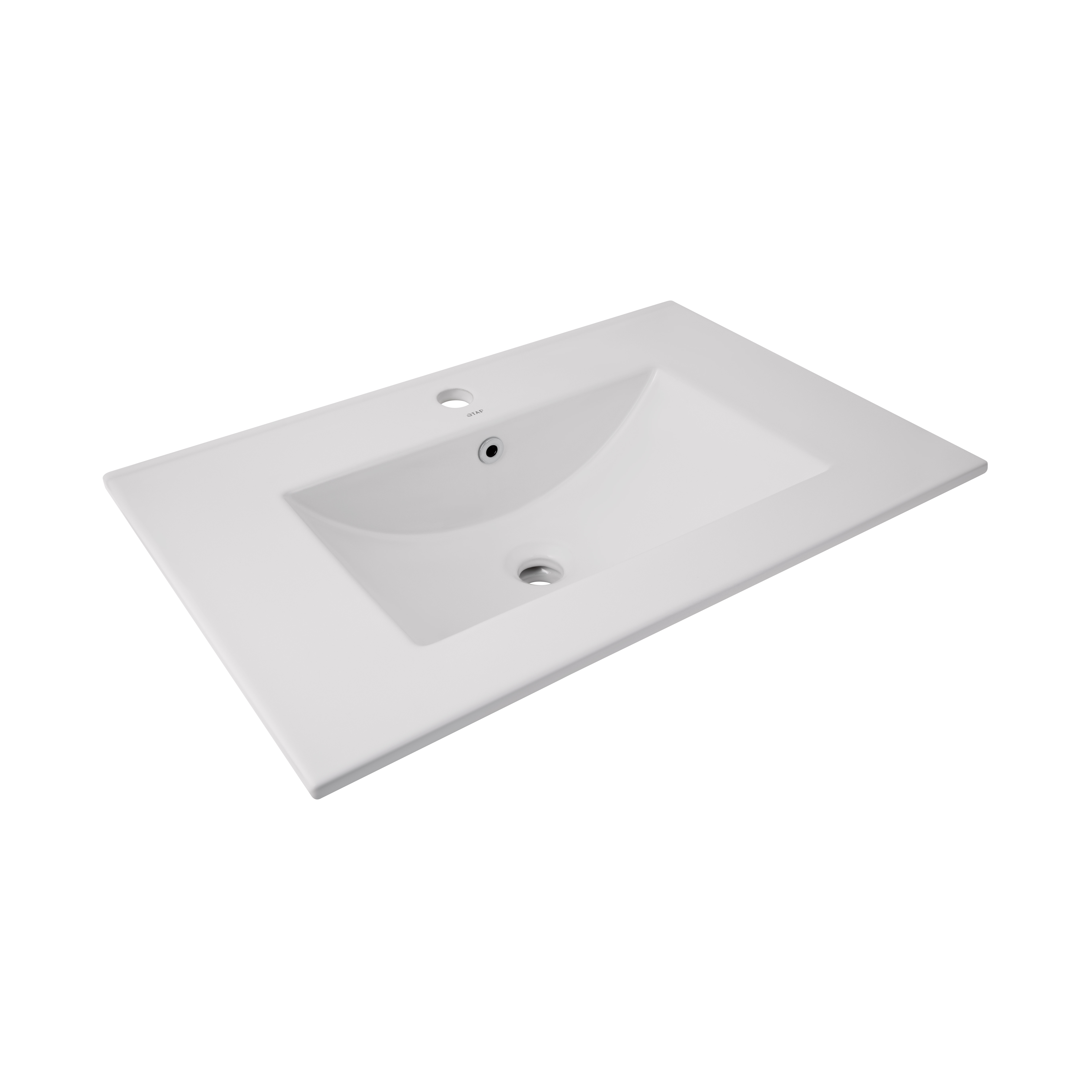 Раковина Qtap Albatross 720x460x180 White без донного клапана QT01113070CW