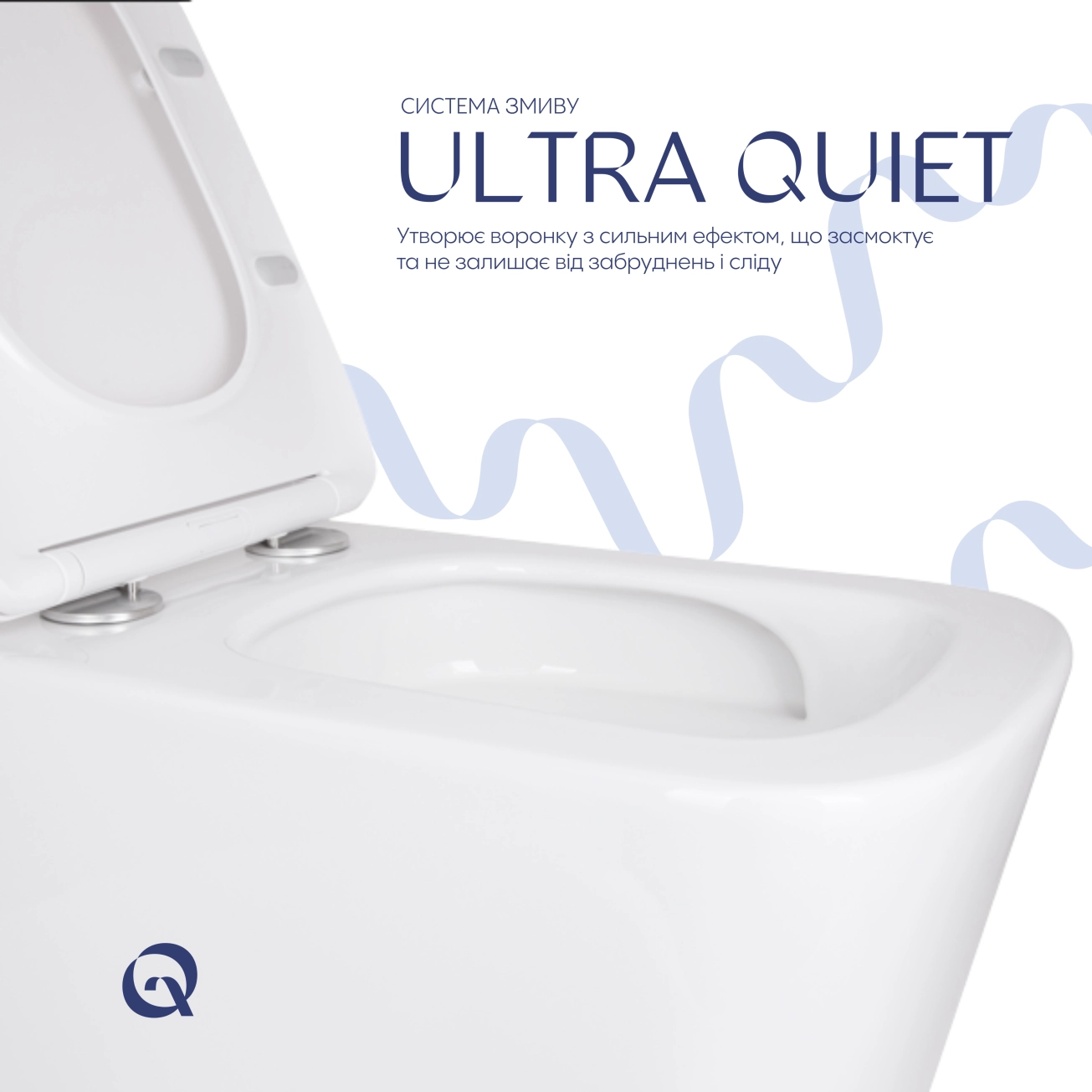 Унітаз підвісний Qtap Tern із сидінням Soft-close QT17332303ASW Фото - 4