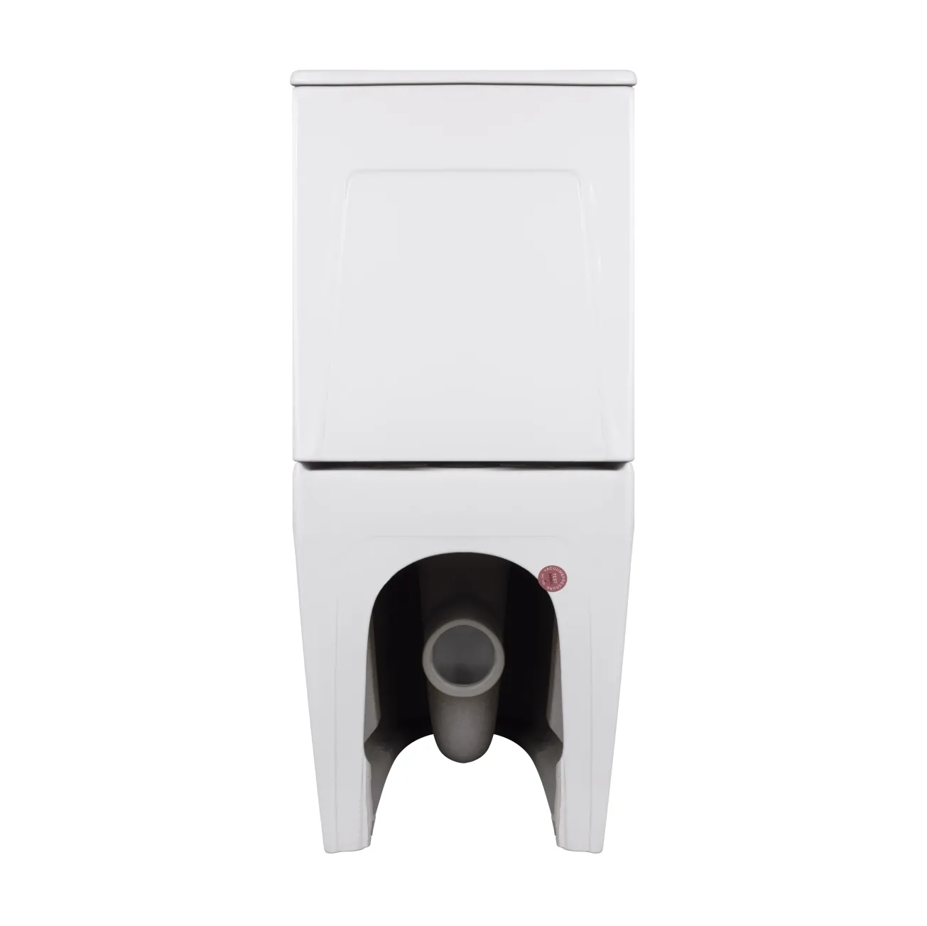 Унітаз-компакт Qtap Scorpio безободковий Ultra Quiet з сидінням Soft-close QT14222125AUQW Фото - 6