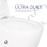 Унітаз підвісний Qtap Scorpio безободковий Ultra Quiet з сидінням Soft-close QT14332380AW Фото - 5
