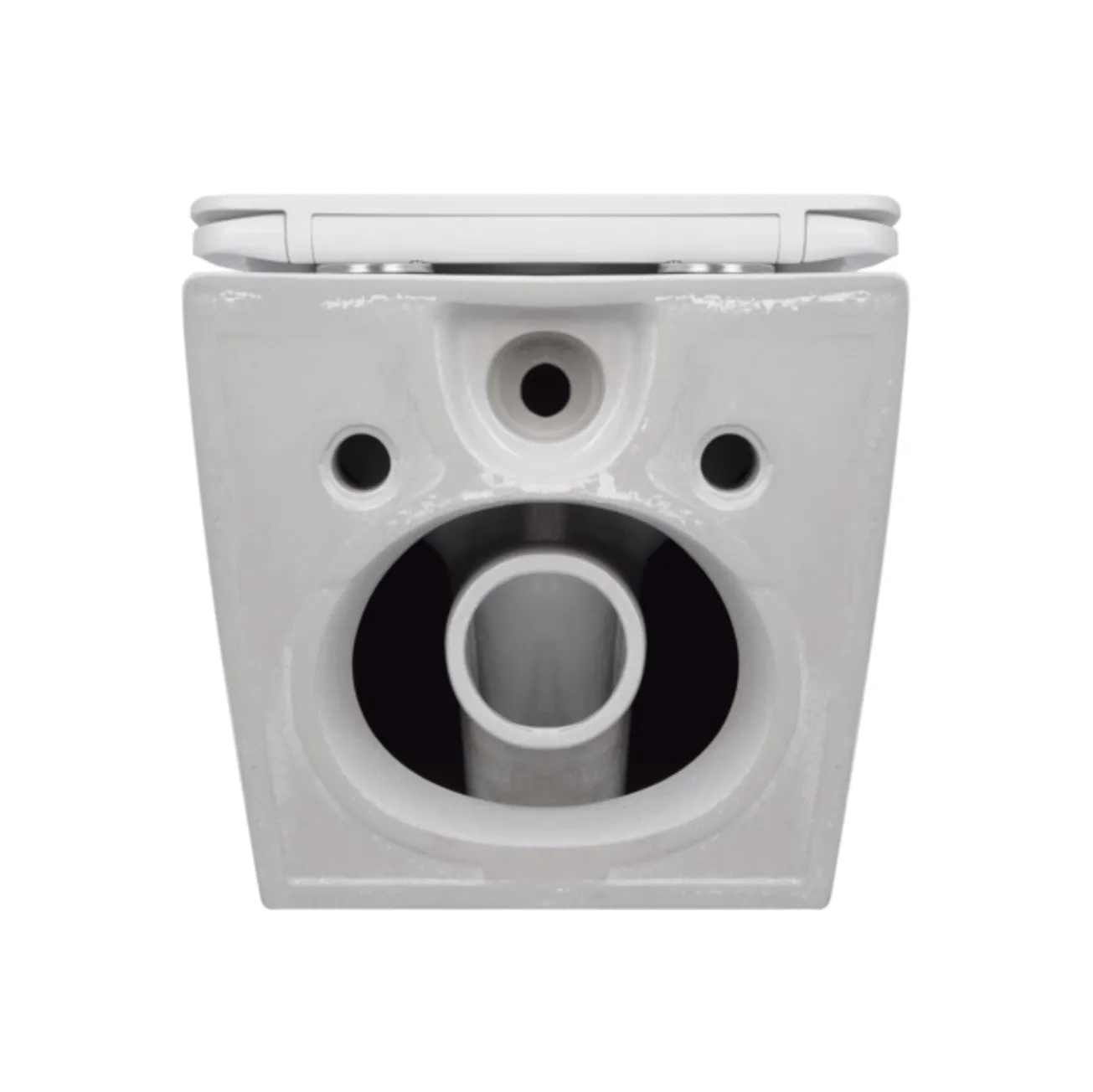 Унитаз подвесной Qtap Jay безободковый Ultra Quiet с сиденьем Soft-close QT07335177W Фото - 6