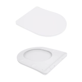 Унітаз підвісний Qtap Jay безободковий Ultra Quiet з сидінням Soft-close QT07335177W Фото - 7