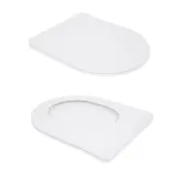 Унітаз підвісний Qtap Swan безободковий Ultra Quiet з сидінням Soft-close QT16335179W Фото - 7