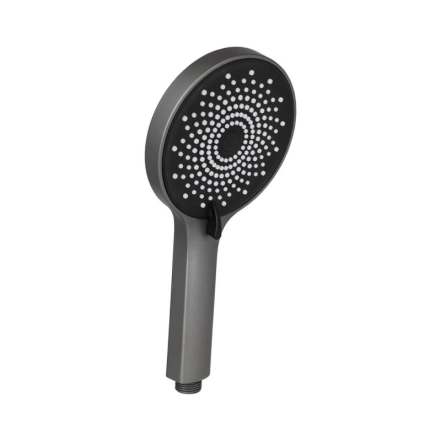 Qtap Rucni Лейка для ручного душа 120 мм округлая QTRUCA120R3GRP Graphite