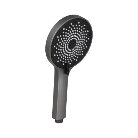 Qtap Rucni Лейка для ручного душа 120 мм округлая QTRUCA120R3GRP Graphite