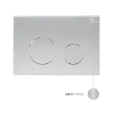 Готовое решение Qtap для ванной комнаты: подвесной унитаз Robin Ultra Quiet 490x365x325 + комплект инсталляции Nest 4 в 1 (круглая клавиша Satin) Фото - 4