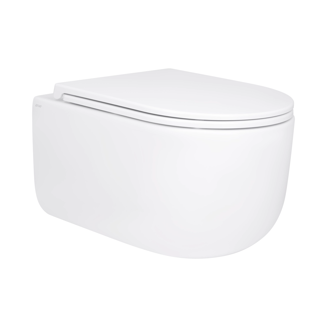 Унітаз підвісний Qtap Taurus безободковий з сидінням Soft-close QT2433084EUQW
