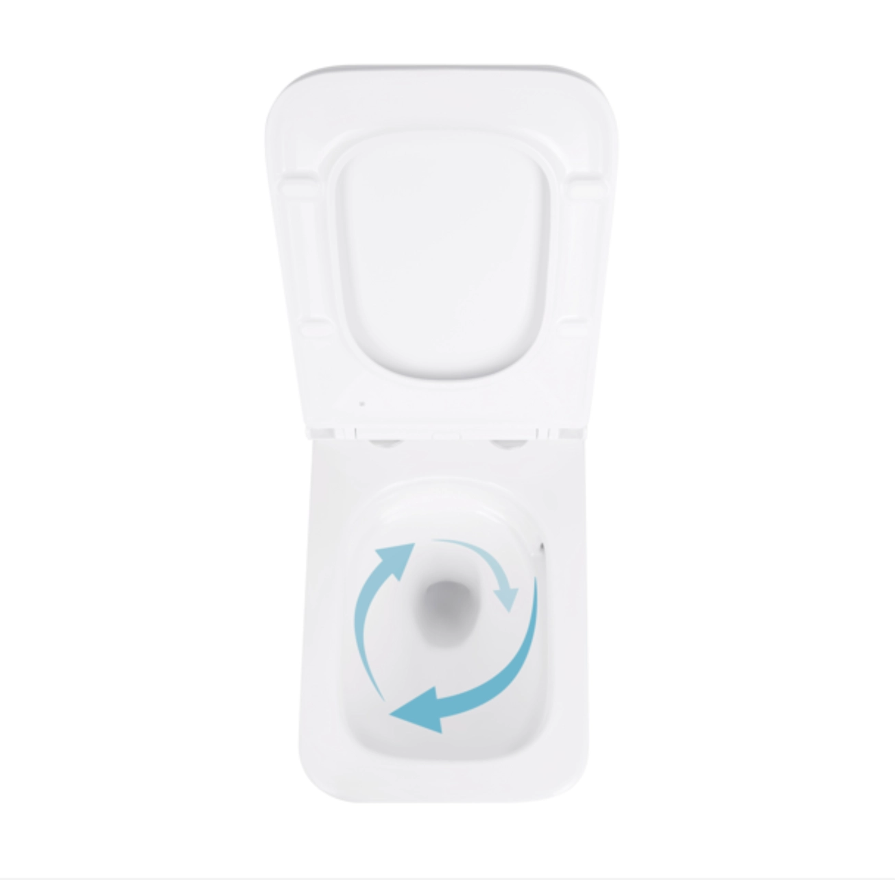 Унитаз подвесной Qtap Gemini безободковый с сиденьем Soft-close QT2533076EUQW Фото - 5