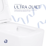 Унитаз подвесной Qtap Gemini безободковый с сиденьем Soft-close QT2533076EUQW Фото - 4