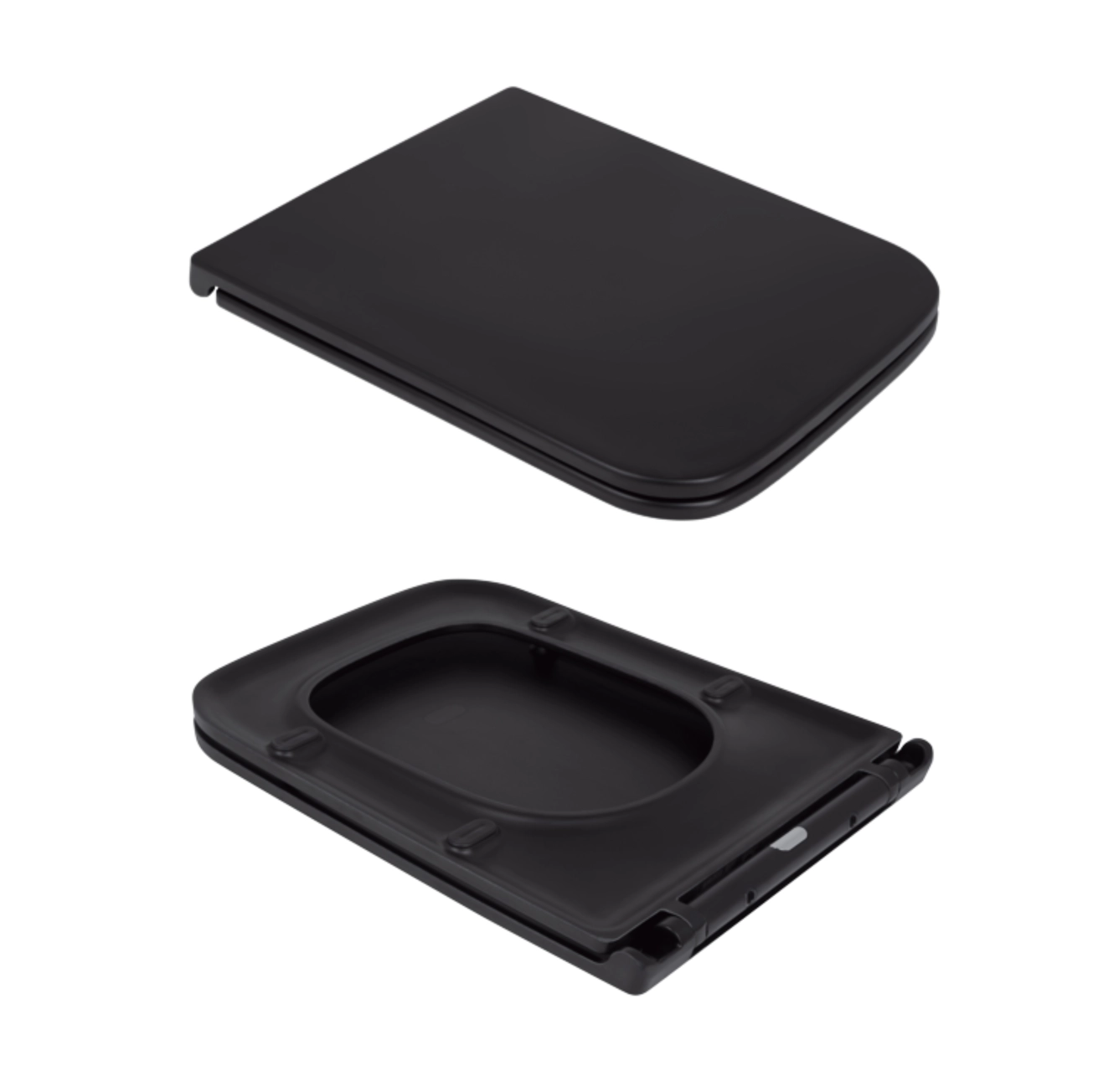 Унітаз підвісний Qtap Gemini безободковий з сидінням Soft-close QT2533076EUQMB Фото - 7