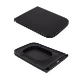 Унітаз підвісний Qtap Gemini безободковий з сидінням Soft-close QT2533076EUQMB Фото - 7