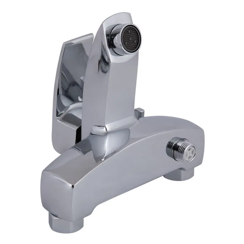 Смеситель для ванны Qtap Swan Eco (с душевым гарнитуром) QTSWA259CRM45534 Chrome Фото - 3