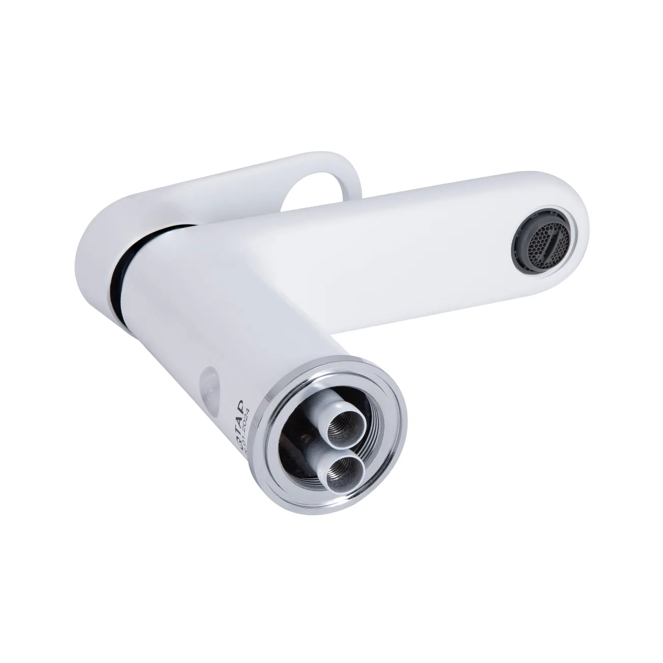 Смеситель для раковины Qtap Jay QTJAY270CRW45551 Chrome/White Фото - 2