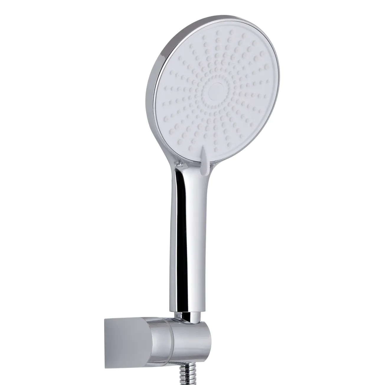 Змішувач для ванни Qtap Jay (з душовим гарнітуром) QTJAY259CRW45553 Chrome/White Фото - 3