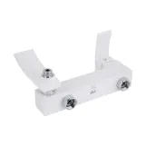 Смеситель для ванны Qtap Swan Cascada с поворотным изливом (с душевым гарнитуром) QTSWA260CRW45569 Chrome/White Фото - 5