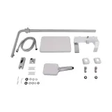 Душова система універсальна Qtap Swan Cascada QTSWA111CRW45570 Chrome/White (SD00051694) Фото - 1