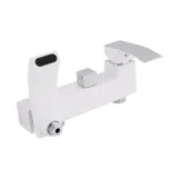Душова система універсальна Qtap Swan Cascada QTSWA111CRW45570 Chrome/White (SD00051694) Фото - 2